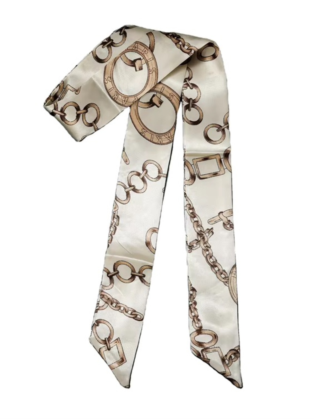 Bag Scarf - Chain Print